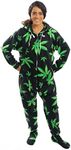 Forever Lazy Footed Adult Onesie - Mary Jane - XL