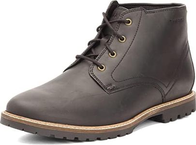 Cole Haan Men's Nathan Chukka Boot, Black, 8 M US