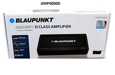 Blaupunkt AMP4000D 4000 Watts Max 1-CH Monoblock Class D Stereo Car Audio Amplifier