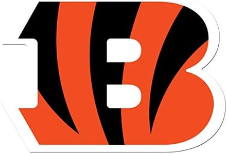 Siskiyou Sports NFL Fan Shop Cincinnati Bengals Auto Decal sheet Team Color, 8.00" x 8.00"