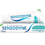 Sensodyne Toothpaste Daily Care Deep Clean Gel, Sensitive Toothpaste for Sensitive Teeth, 75ml