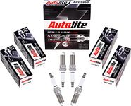 Autolite APP5863 Double Platinum Automotive Replacement Spark Plugs (4 Pack)