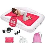 Inflatable Toddler Travel Bed with 