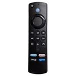 Supreme E-Commerce Remote Compatible with Fire TV Stick Remote (3rd Gen) - Alexa Voice Command Function- Black (Please Match Old Remote Before Order)