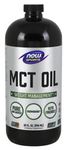 NOW Foods MCT Oil 32oz Thermogenic Coconut Add to Protein Coffee FRESH 3/2025