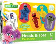 MasterPieces Kids Games - Sesame Street Heads & Toes Matching Game - Game for Kids and Family - Laugh and Learn