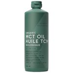 Sports Research Keto MCT Oil from Organic Coconuts - Fatty Acid Fuel for Body + Brain - Perfect in Coffee, Tea, & More - Non-GMO & Vegan - Unflavored (32oz - C8,C10,C12)