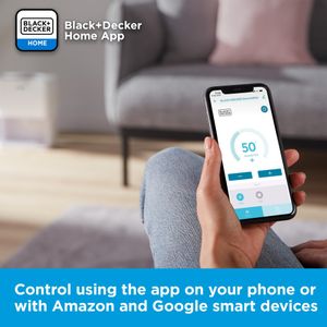 BLACK+DECKER 3.2L Dehumidifier and Air Purifier – Compact Home Appliance