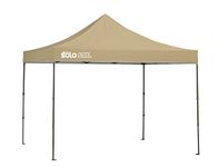 Quik Shade 167543DS Straight Leg Canopy, 10 x 10', Khaki