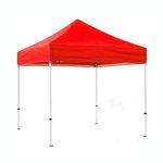 Ab Sab Portable Foldable Pop-up Gazebo tent Canopy Display-6.5 x 6.5 ft Red