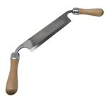 StrongShop 8-in / 20.32-cm Straight Draw Shave Tool Knife, Bark Peeler, ShaveKnife for Woodworking, Furniture, Carpentry for Fast, Accurate Work. (1-Pack or 2-Pack Available). (2)