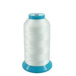 New brothread White Huge Spool 5000M (5500Y) Bobbin Thread For Embroidery and Sewing Machines