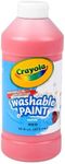 Crayola Washable Paint for Kids, Red Kids Paint, 16 Ounce Squeeze Bottle