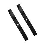 BCQNXX 134149 Lawn Mower Mulching Blades for Craftsman LT1000 LT2000 Husqvarna YTH18542 YT150 Poulan Lawn Tractor 42 Inch Deck - Replaces 134149 532134149 422719 424752 777134149-2 Pack
