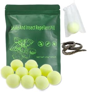 BLOODYRIPPA Snake Repellent Balls - 10 Pack | Best Snakes Deterrent for Yards | Keep Snake Away Repellent for Indoor or Outdoor, Garden, Lawn, Pet Safe
