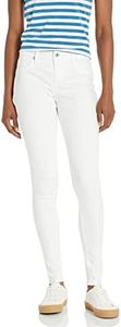 Jessica Simpson Women's kiss Me Super Skinny Jean White, White, 28 Regular
