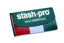 STASH-PRO BROWN MNG DOUBLE RIIPER TIPPER WITH CRUSH TRAY (POCKET ROCKET) PACK OF 10