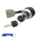TC-Motor On Off Start Ignition Key Switch 6 Wires for DuroMax XP4400E XP4400EH XP8500E XP10000E for 5KW 6KW 7KW 188F 190F Chinese Generator for Portable Gasoline Generator