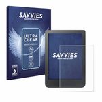 Savvies 6 Pack Screen Protector compatible with Kobo Clara HD (6") / BW/Colour Protection Film Clear