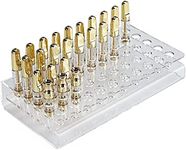 Desk Organizer Stand Holder for Lab use 510 carts Stand Organizer for 0.5ml 1ml Tank Stands & Shelves(19cm x 10cm x 4cm) (19cm x 10cm x 4cm)