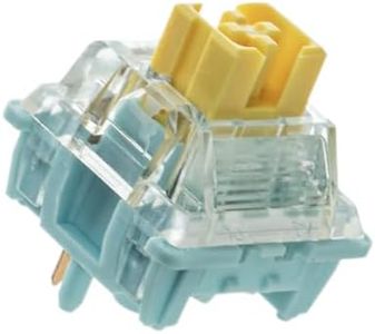 EPOMAKER Silent Mechanical Keyboard Switches Set - 35 Pieces Factory Pre-Lubed, 5-Pin Linear/Tactile Switches for Custom Mechanical Keyboards (Sea Salt V3(Linear Silent))