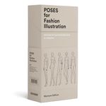 Poses for Fashion Illustration (Card Box): 100 essential figure template cards for designers