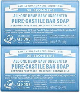 Dr. Bronner's Organic Pure Castile Bar Soap - Baby-mild - 5 oz - 2 pk