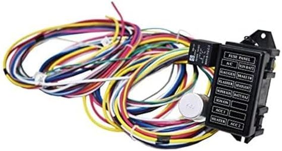 A-Team Performance - 12 Circuit Universal Wire Harness XL Wires - Compatible with Street Rods, Classic Cars, Hot Rods, Car or Truck Project