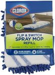 CLOROX Mop Refill, White, 1 Count (Pack of 1)