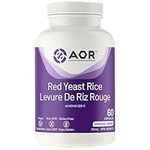 AOR - Red Yeast Rice Supplement, 60 Capsules - Cardio Heart Health and Cholesterol Health - Cardiovascular Supplement - A Fermented Yeast Extract with Antioxidants - Red Yeast Rice Capsules