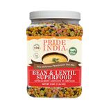 Pride Of India- Indian Bean & Lentil Superfood - Five Delicious Panchratna Dal Mixed Jar- 3 lbs