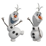 RoomMates Frozen Olaf Children's Repositionable Wall Stickers, Multi-Colour