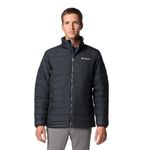 Columbia Men's Powder Lite Jacket, Puffer Jacket, Black, Size L