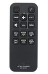 AKB74815301 Replacement Remote Control Compatible with LG Sound Bar LAS454B S55A3-D LAS453B SH3B SPH3B-W SH3K SJ4Y SPH4B-W S45A1-D