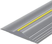16.5Ft/5M Universal Garage Threshold Seal Strip Garage Door Bottom Weatherproof Strip Rubber DIY Weather Stripping Replacement Not Include Adhesive (Grey)