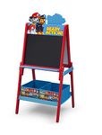 Delta Children Wooden Double Sided Activity Easel with Storage, Nick Jr. PAW Patrol