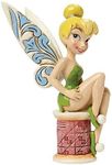 Disney Traditions by Jim Shore Tinker Bell Personality Pose Stone Resin Figurine, 4”