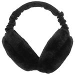 Healifty Winter Ear Muffs Unisex Earwarmer Outdoor Earmuffs for Sports Personal Care 1PC (Black)