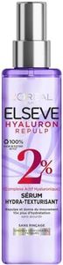 L'Oréal Paris - Sérum Hydra-Texturisant pour Cheveux Déshydratés et Fatigués - Hydratation 72H - À l'Acide Hyaluronique - Elseve Hyaluron Repulp - 150 ml