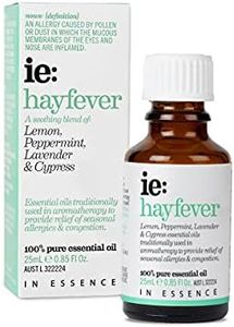 In Essence Hayfever Pure Essential Oil Blend 25 ml, Dark Amber