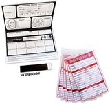 Child ID Fingerprint Kits (5 Pack) - Finger Print Kits for Kids - Child Emergency Identification Cards - English/Spanish - Includes Ink Strips for Fingerprinting