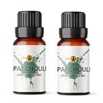 Aroma Energy | Patchouli Fragrance Oil 20ml (2 x 10ml) - Highly Scented Oil for Making Candle, Soap, Wax Melt, Diffuser etc