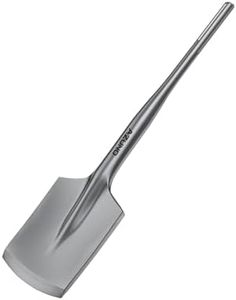 AZUNO SDS Max Clay Spade Bit, 4-1/2" x 17" Heavy-Duty Steel Shovel Bit for Rotary Hammer & Demolition Hammer, for Digging in Clay, Soil, Gravel, Sandstone, Adobe