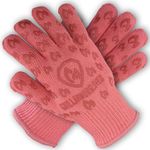 Oven Gloves 932°F Extreme Heat & Cut Resistant Oven Mitts with Fingers for BBQ, Cooking, Grilling, Baking – Accessory for Smoker, Cast Iron, Fire Pit, Camping, Fireplace and More