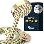All Metal Handheld Shower Head with