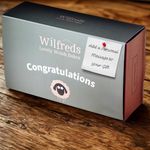 Wilfred's Traditional Fruit Cake 800g – Rich & Moist Handmade British Fruit Loaf | Classic Bakery Recipe | Cake Gift for Christmas, Easter, Birthdays & Special Occasions (Congratulations)