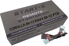 Start-X Remote Starter Kit for Camry 2007-2011, Highlander 2008-2013, Corolla 2009-2013, and Rav4 2009-2012 Push to Start || 3X Lock to Remote Start || Plug N Play