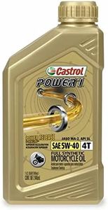 Castrol Power 1 Racing 4T Motorcycle Oil - 5W40-1qt. 06113