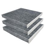 3 PACK QTC285 CABIN AIR FILTER for Camry,Corolla,Corolla,Highlander,Prius,RAV4,Tundra,4Runner,Avalon,Replacement for CF10285,CP285