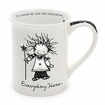 Enesco Children of The Inner Light Everyday Hero Coffee Mug, 16 Ounce, White